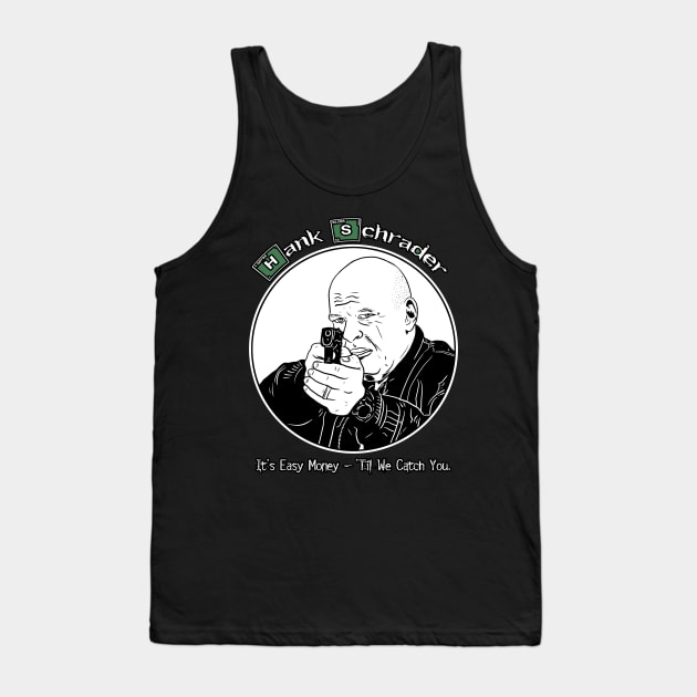 Hank Schrader - Breaking Bad Tank Top by Black Snow Comics